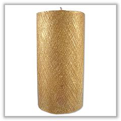 Gold Pillar Candle